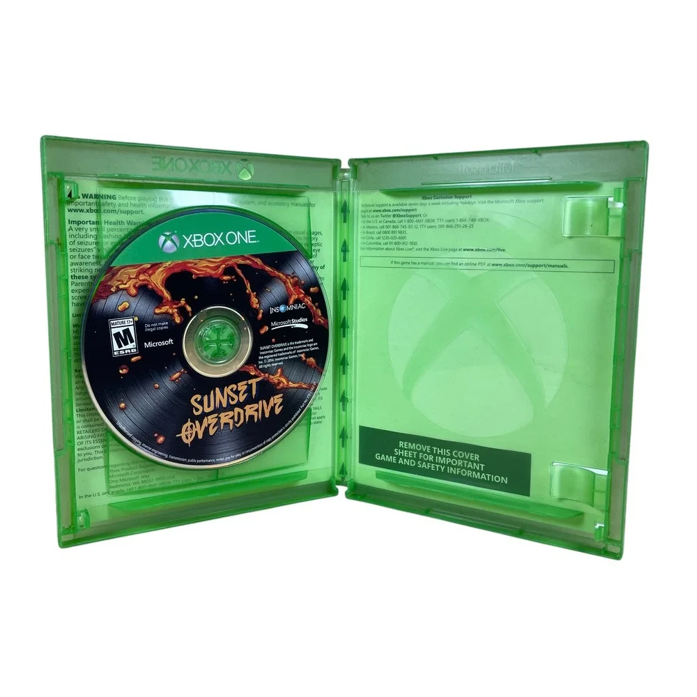 Xbox One Sunset Overdrive - Xbox Video Games Fully Tested Works Clean Gaming EUC